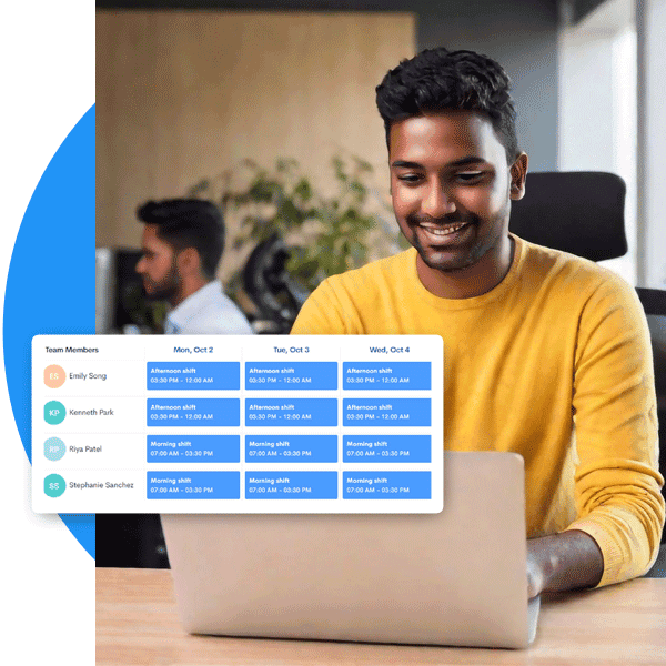 HiveDesk remote employee shift scheduling across time zones