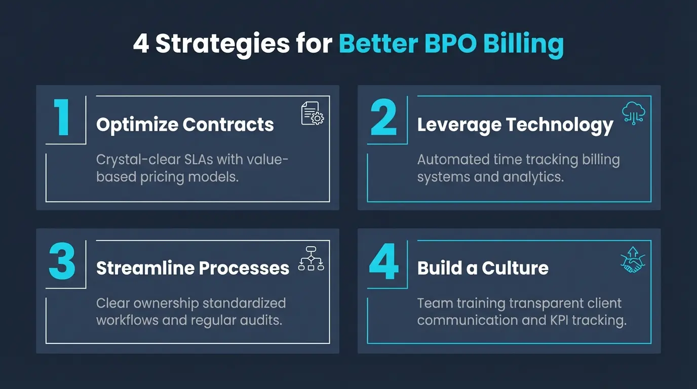 4 Strategies for Better BPO Billing