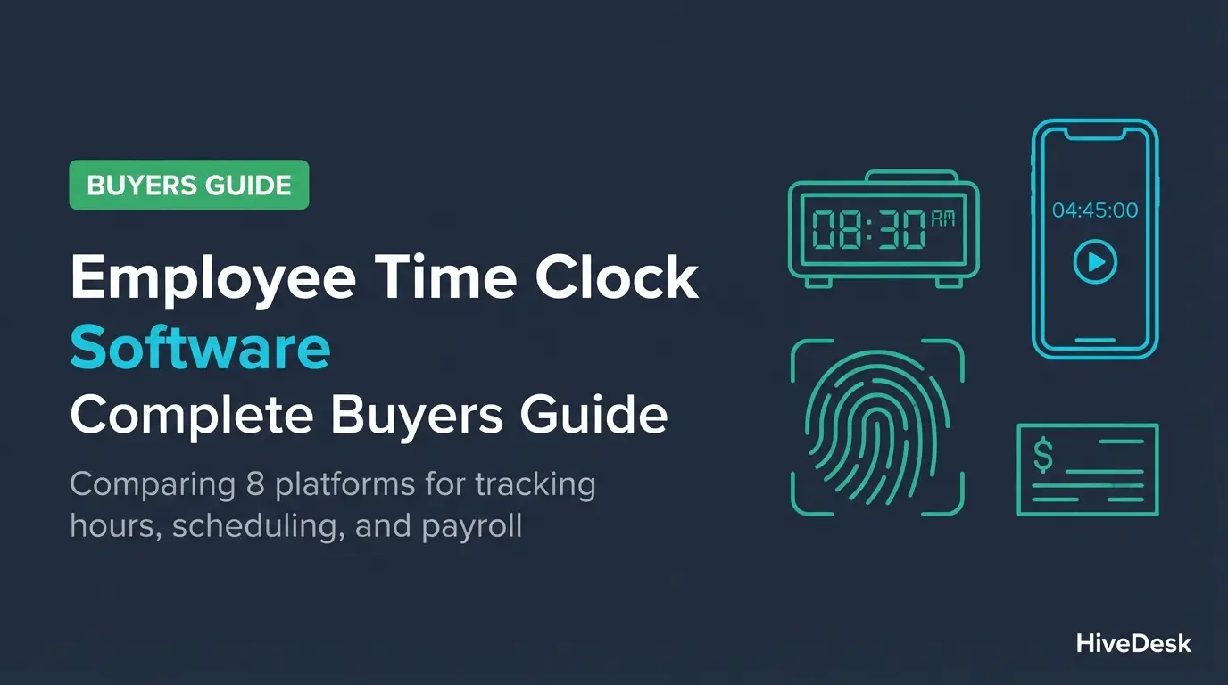 Best Employee Time Clock Software: A Buyer's Guide for 2026