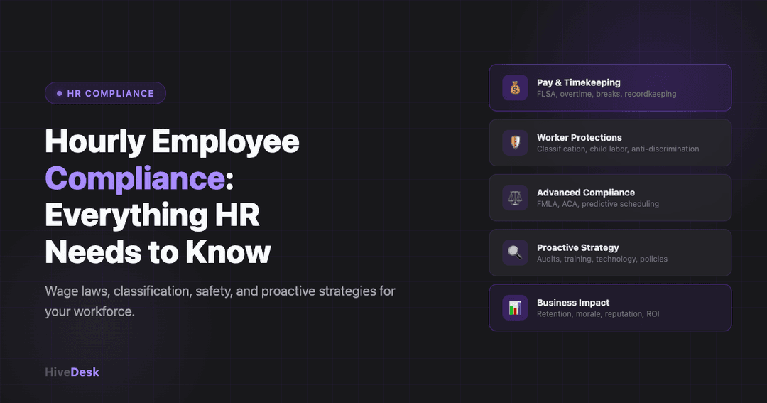 Hourly Employee Compliance: Everything HR Needs to Know