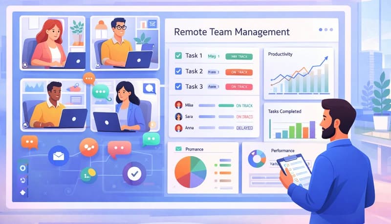 5 keys to managing remote employees