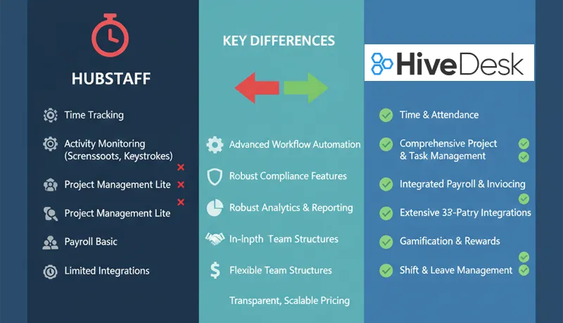 Hubstaff Alternatives for Time Tracking and Monitoring
