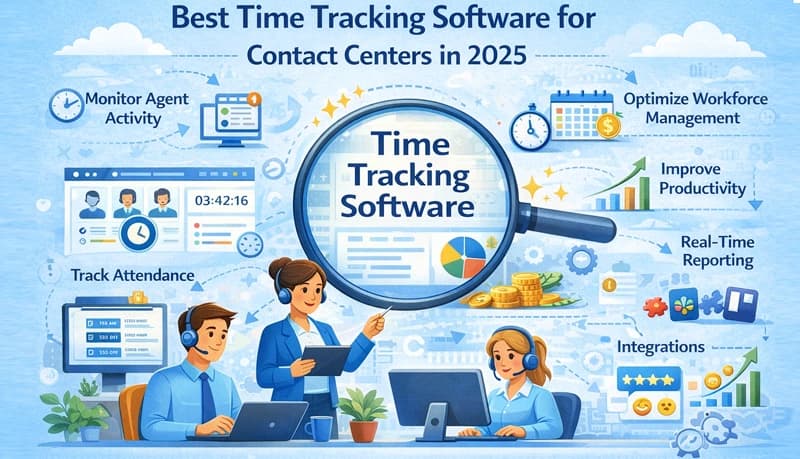 Time Tracking Software for Contact Centers — How to Choose