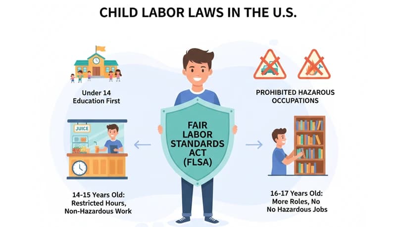 Child Labor Laws in the US — Federal & State Rules for 2026