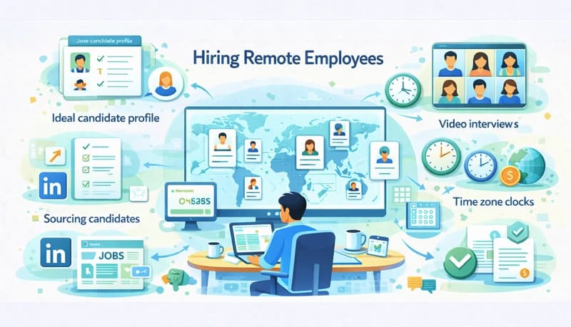 Hiring remote employees for your small business