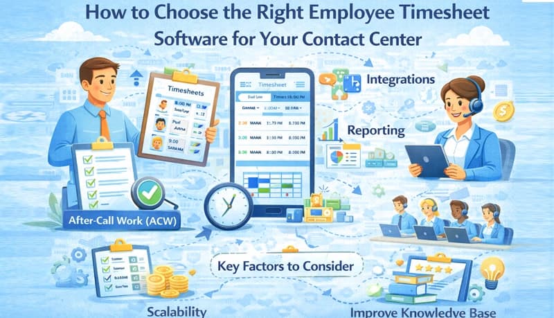 Timesheet Software for Call Centers — How to Evaluate It
