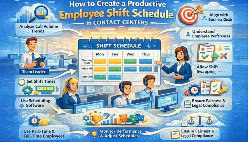 Building a Shift Schedule in a Contact Center — Full Guide