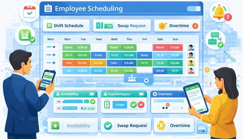 Employee Shift Scheduling — What It Is and How to Do It
