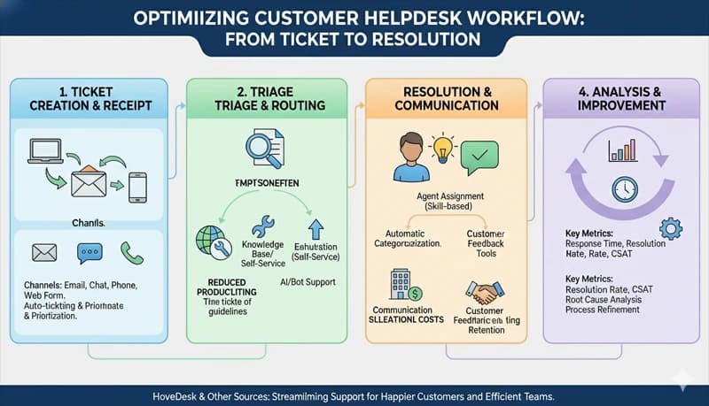 Helpdesk Workflow in Call Centers — Design and Fixes
