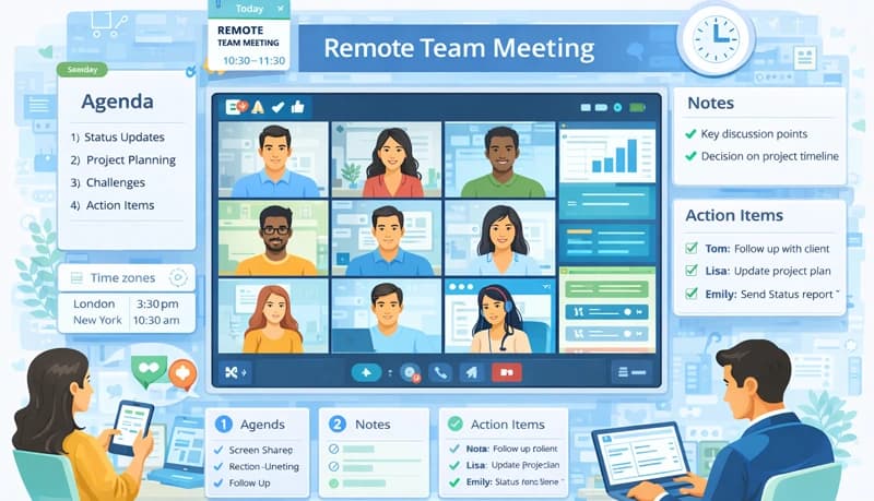 How to Run a Successful Remote Team Meeting