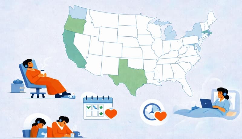 Paid Sick Leave Laws in the US — State-by-State Guide