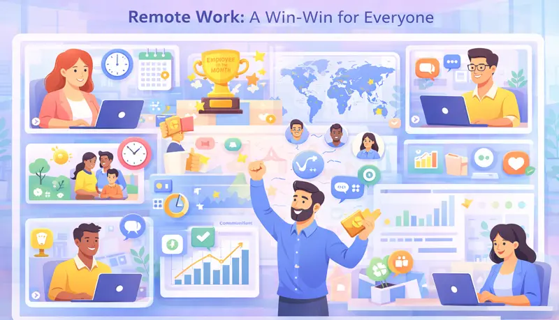 Survey says remote workers a win-win for everyone