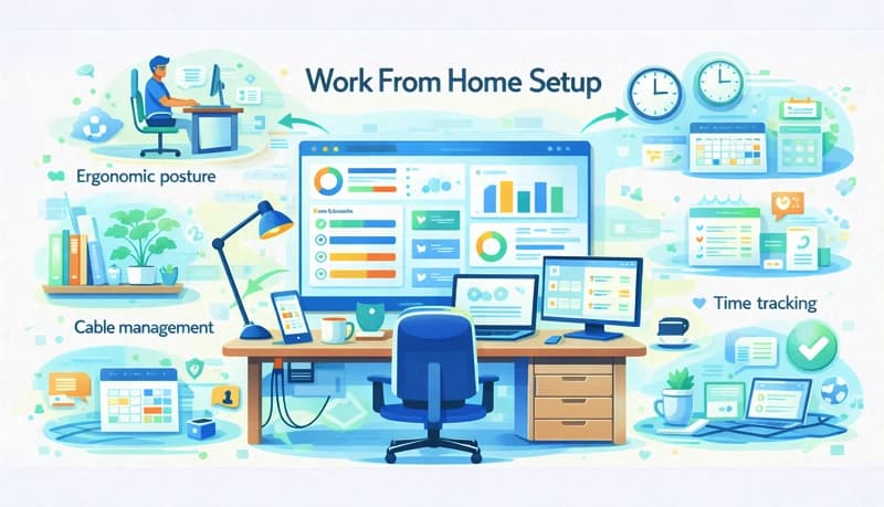 The ideal work from home setup