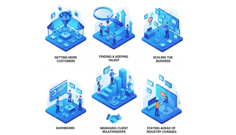 Top 5 challenges faced by digital marketing agencies