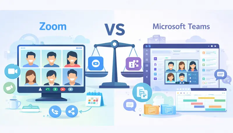 Zoom versus Microsoft Teams