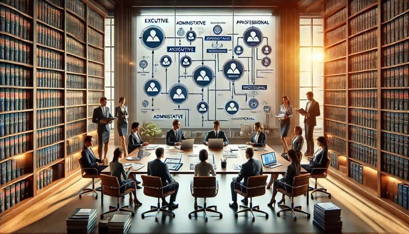 FLSA exemption questionnaire guide and flowchart