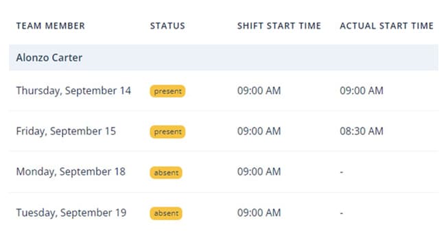 HiveDesk workforce scheduling and attendance management for IT services