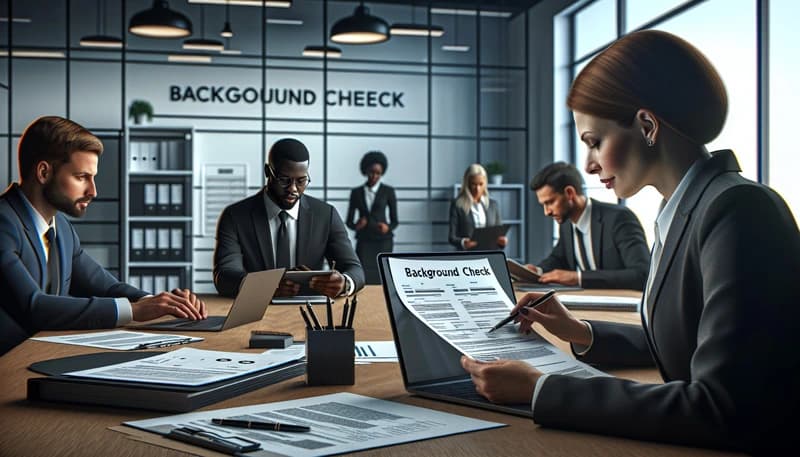 Employee background check policy template