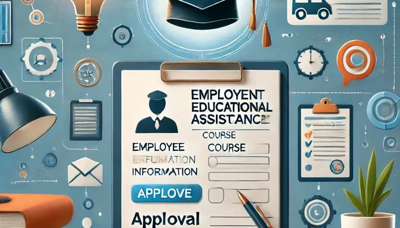 Employee educational assistance application template