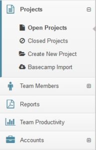 project_menu