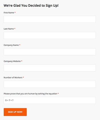 signup