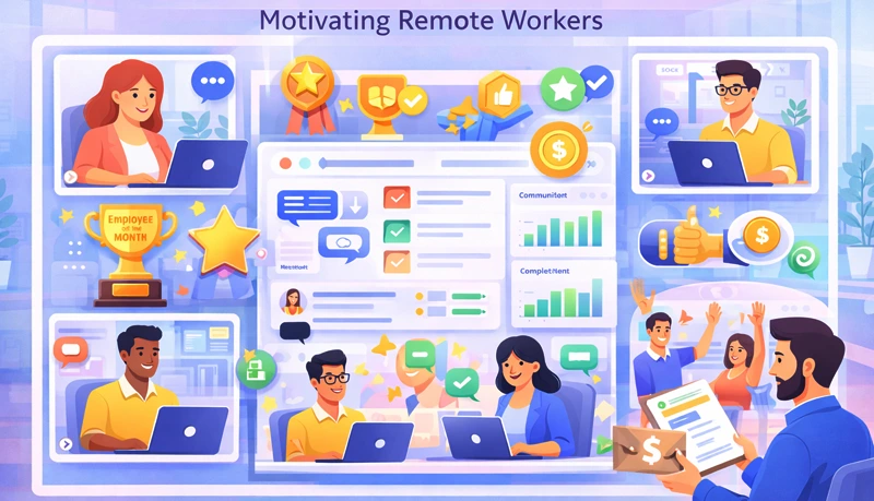 Five tips for motivating remote workers