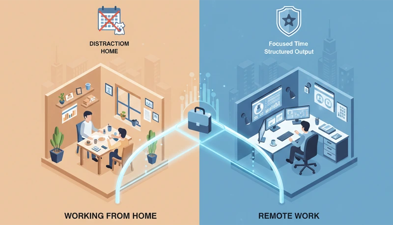 The majority of information workers are working remotely