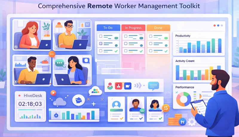 Trouble managing remote workers? Try this toolkit.