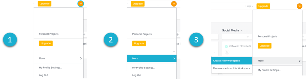 Creating Workspace in Asana