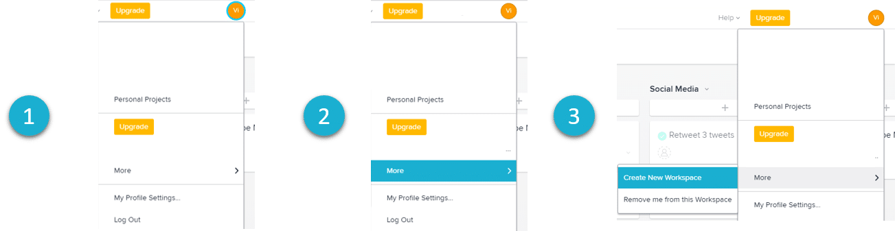 project settings in Asana project software