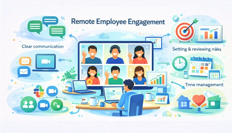 Remote employee engagement: get the best out of your team