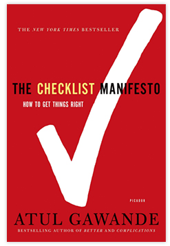 The Checklist Manifesto