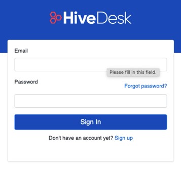 Chrome extension for time tracking login