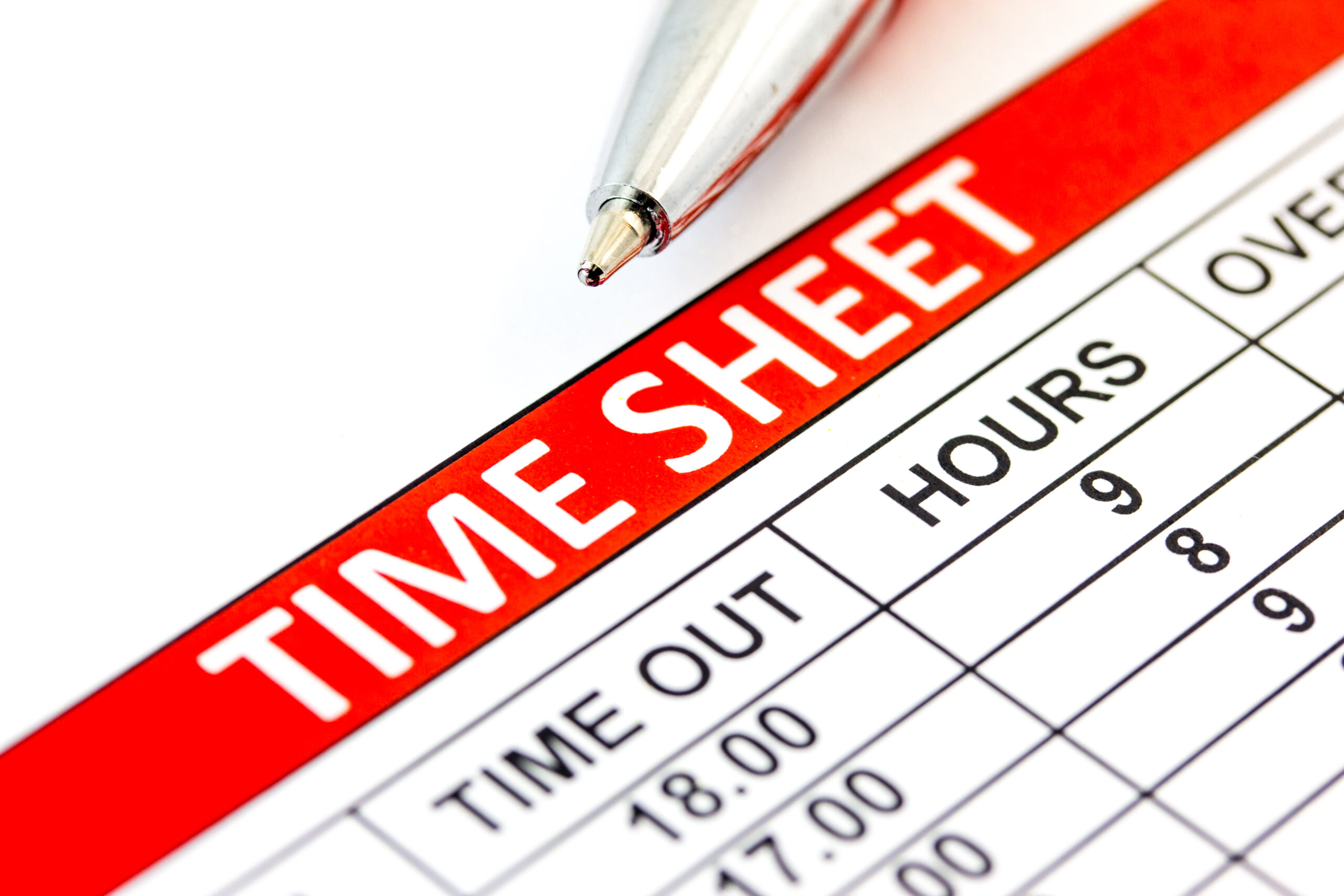 Timesheet approval process