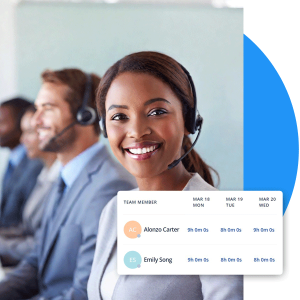 HiveDesk - Call Center Time Tracking Software
