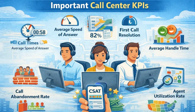 Important KPIs to Track in A Call Center