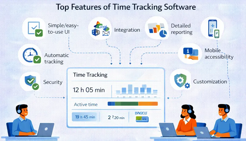 Top Features to Look for in Time Tracking Software