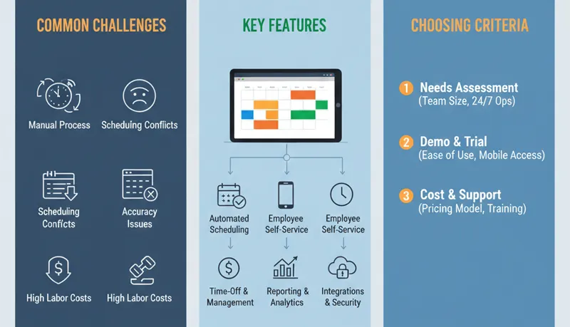 How to Choose the Right Employee Shift Scheduling Software for Your Business