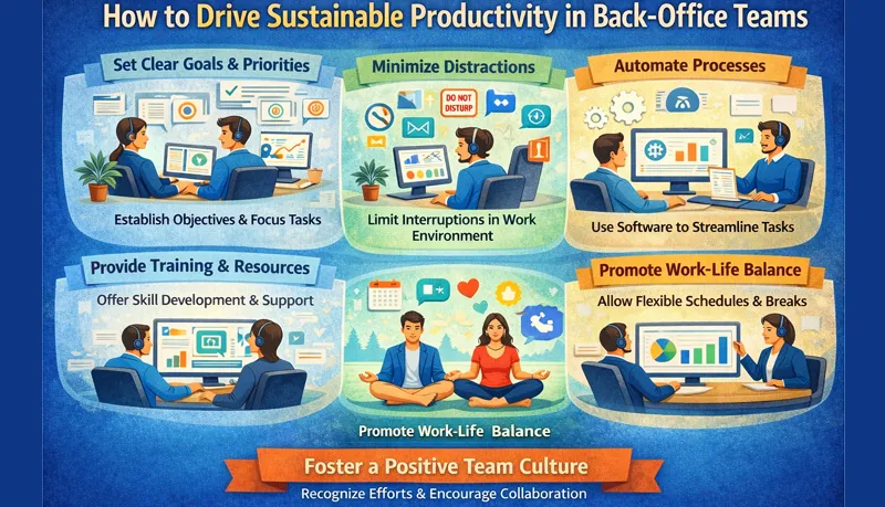 How to Drive Sustainable Productivity in Back office Teams