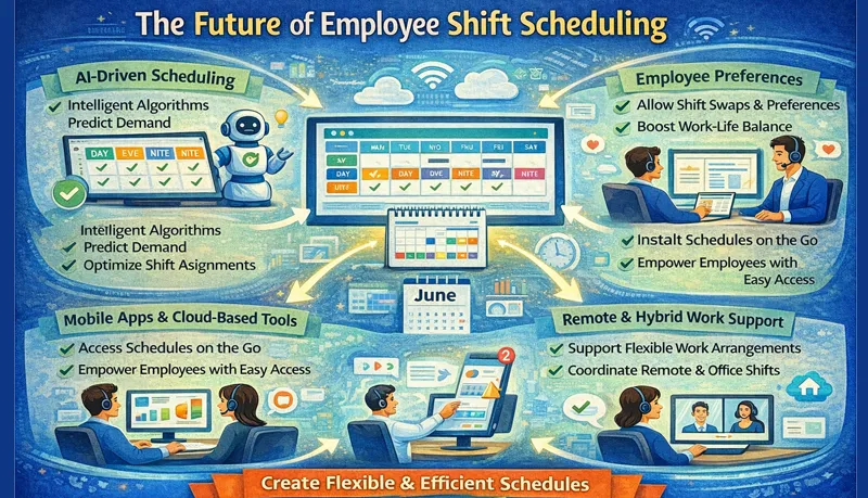 The Future of Employee Shift Scheduling: Trends to Watch in 2025