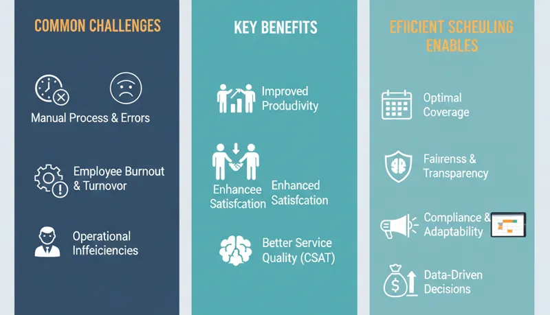 The Importance of Efficient Employee Shift Scheduling