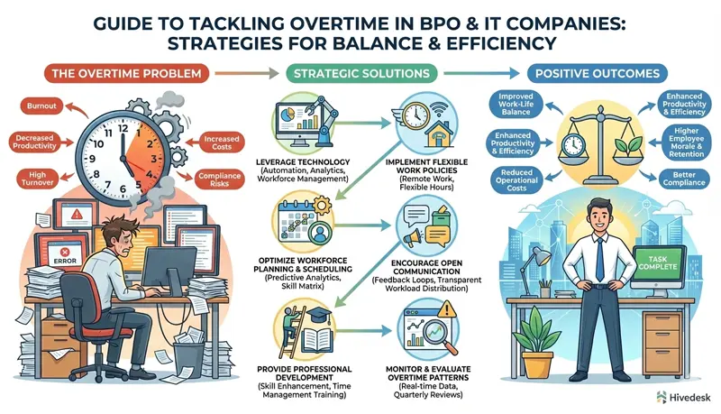 A Guide to Tackling Overtime in BPO and IT Companies