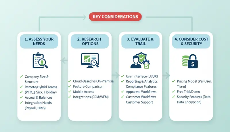 How to Select the Best Employee Time Off Tracker