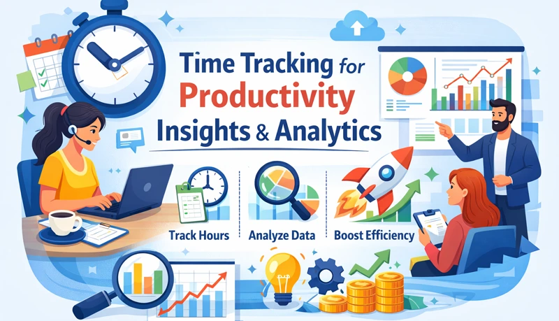 How to Use Time Tracking Software for Productivity Analytics and Insights