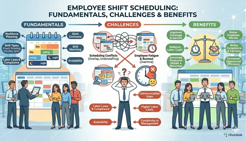 Understanding Employee Shift Scheduling: Fundamentals, Challenges, and Benefits