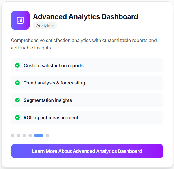 Advanced Analytics Dashboard
